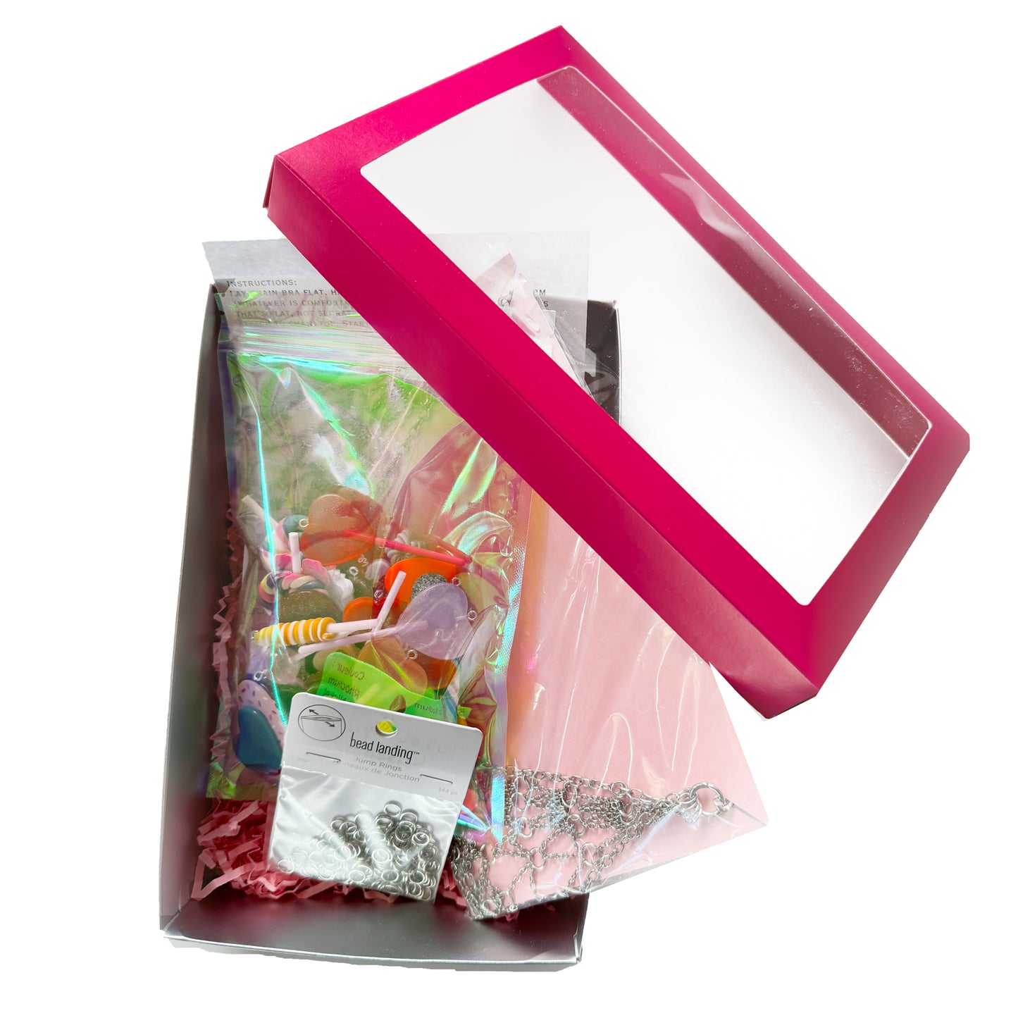 Make Your Own Candy Hearts Bra Kit