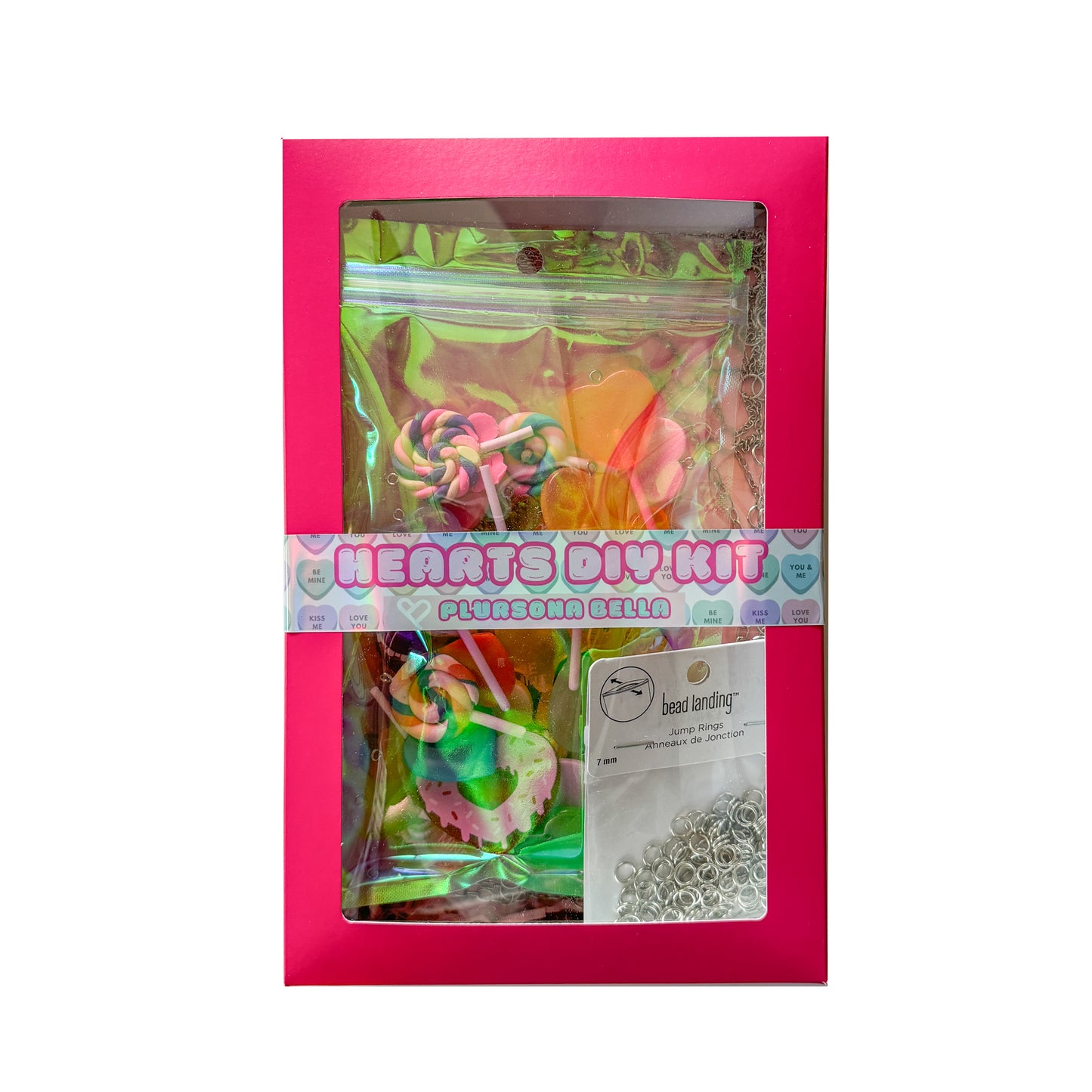 Make Your Own Candy Hearts Bra Kit