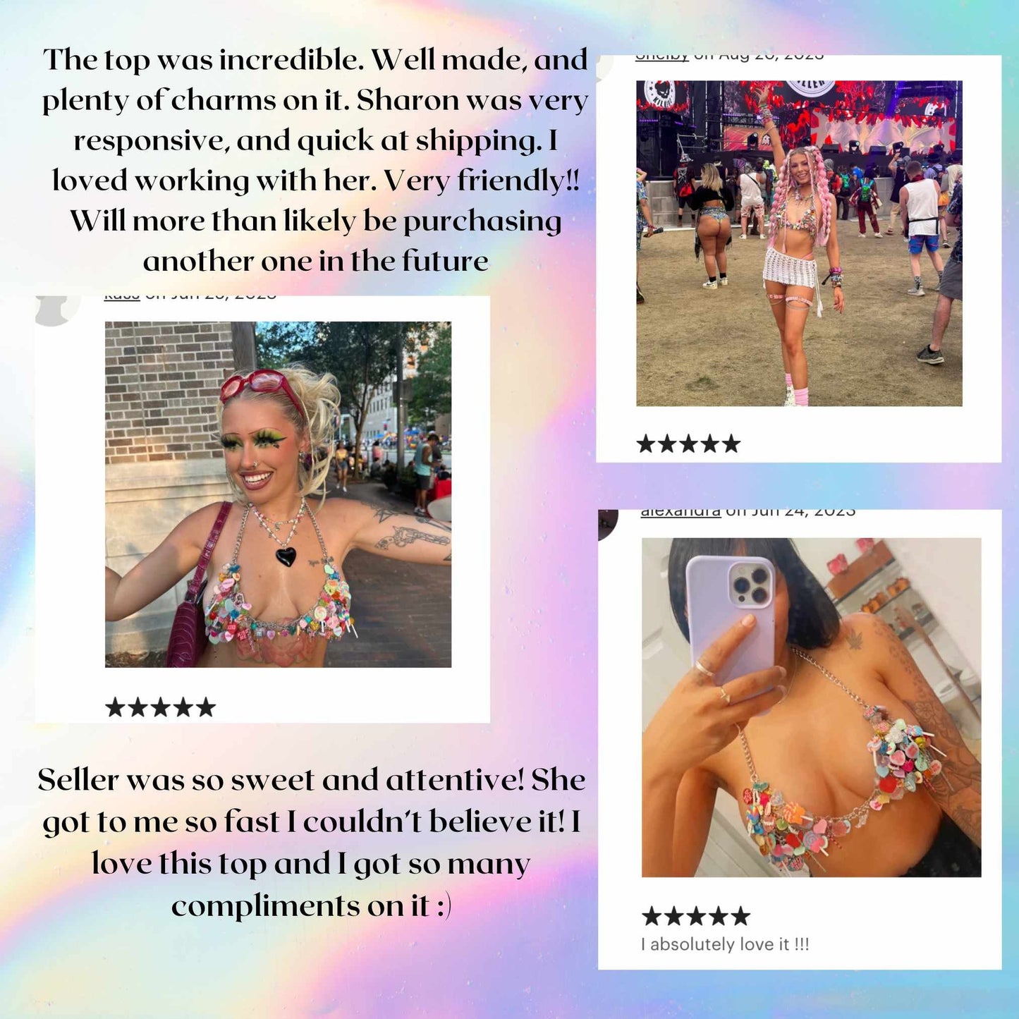 DIY Conversation Hearts Bra